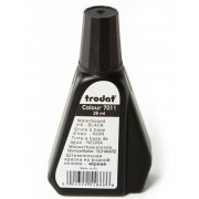 Штемпельна фарба 28 мл., чорна, 7011, Trodat